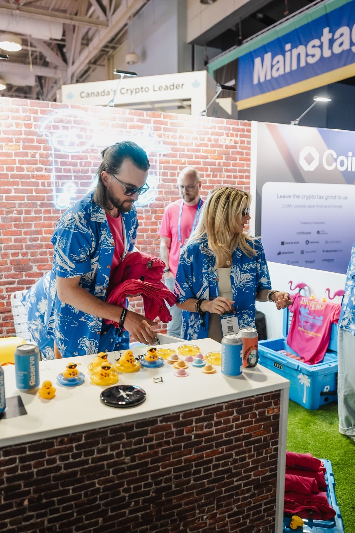 Reserve Booth @ Consensus Toronto event